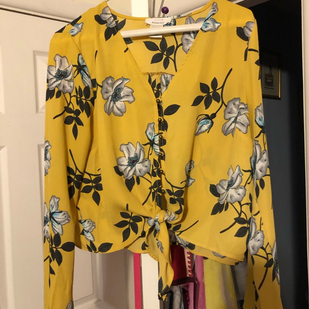 Cute Floral Top